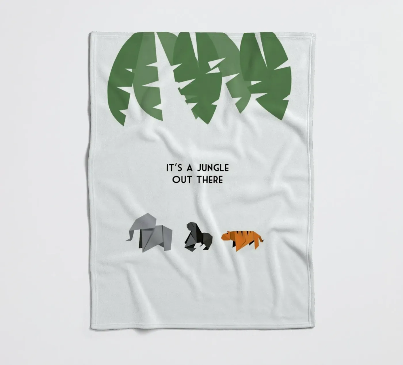 Jungle fleecedeken van Trabolt Design