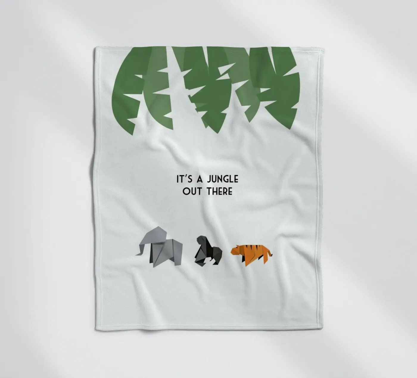 Jungle fleecedeken van Trabolt Design