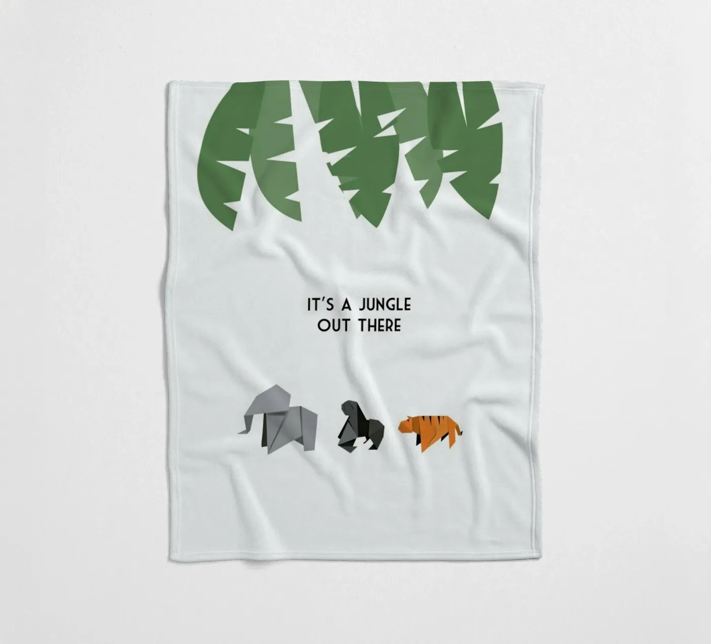 Jungle fleecedeken van Trabolt Design
