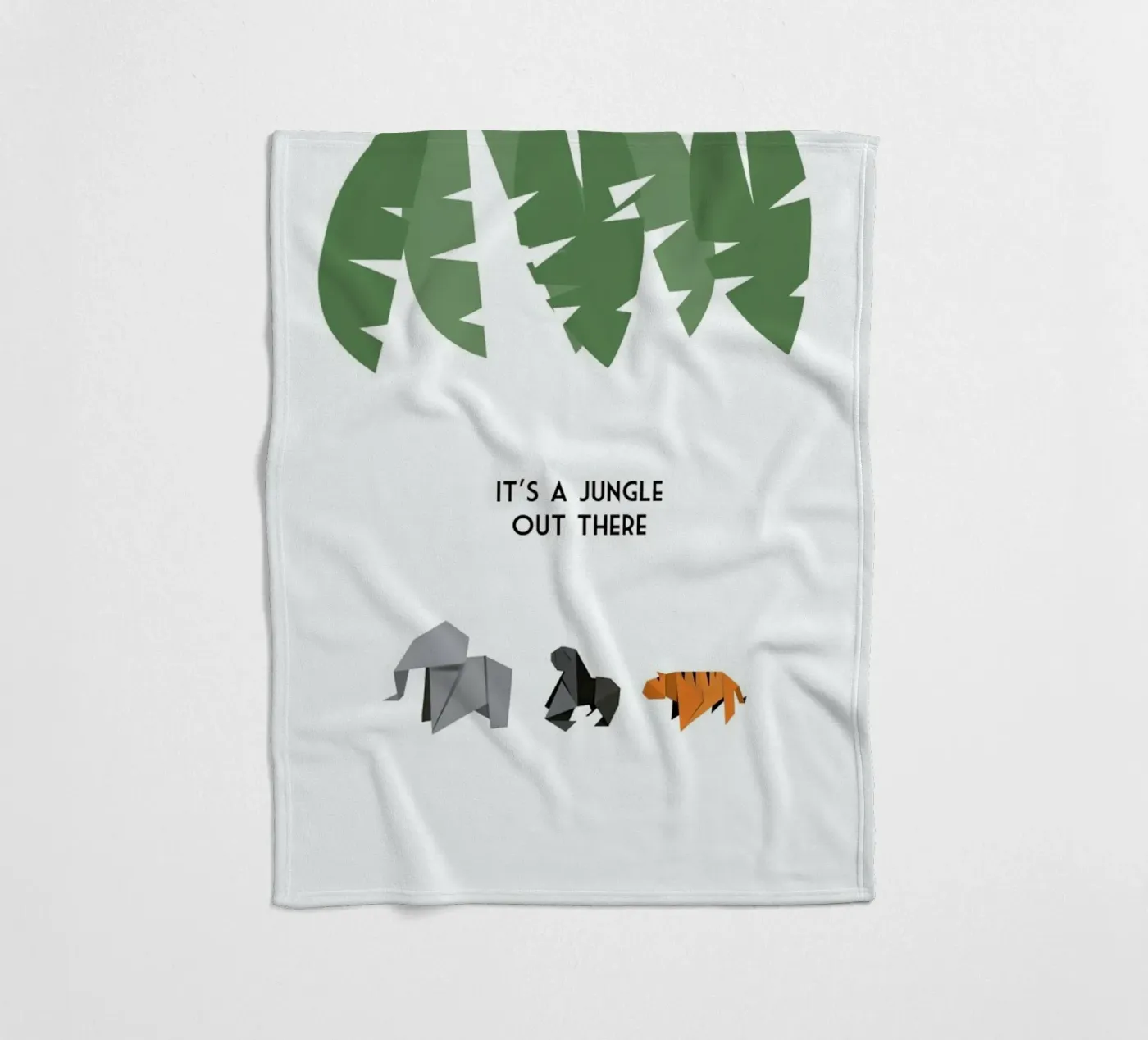 Jungle Fleecedecke von Trabolt Design