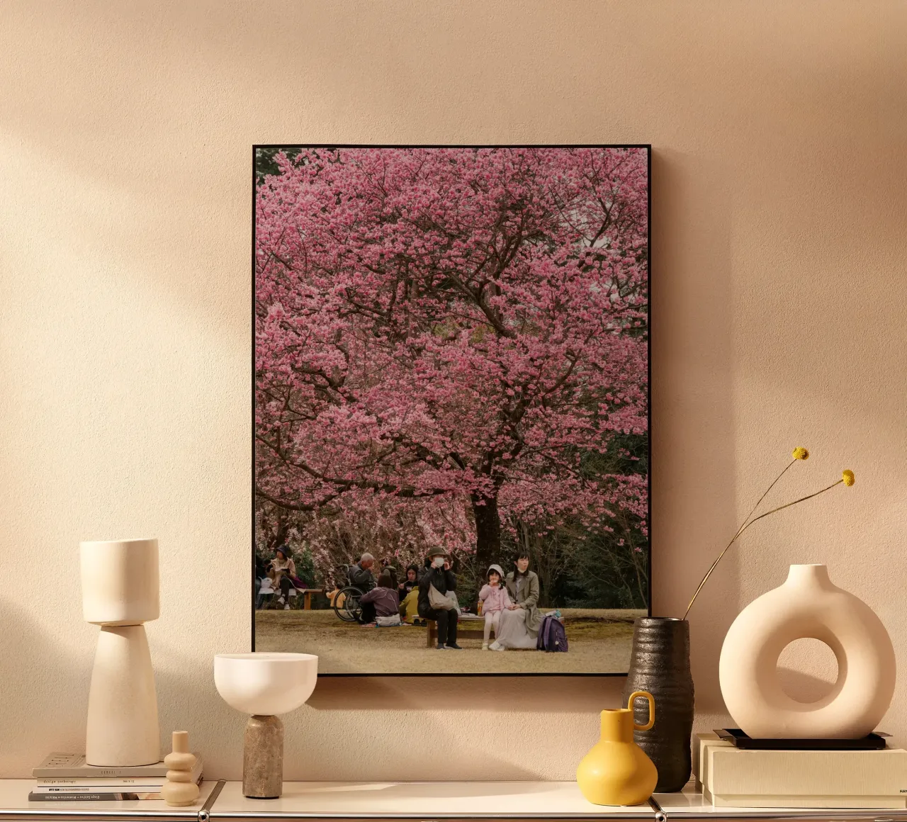 Fiori di ciliegio rosa in Giappone pannello forex da Marcel Bisig