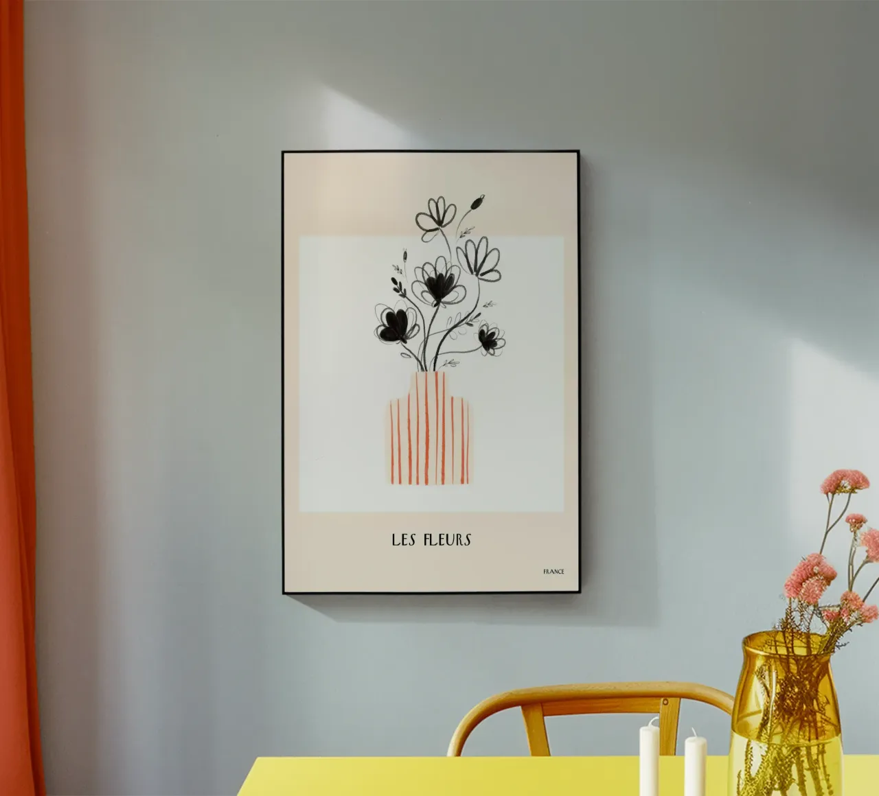 Fleur Graphique plexiglass da treechild