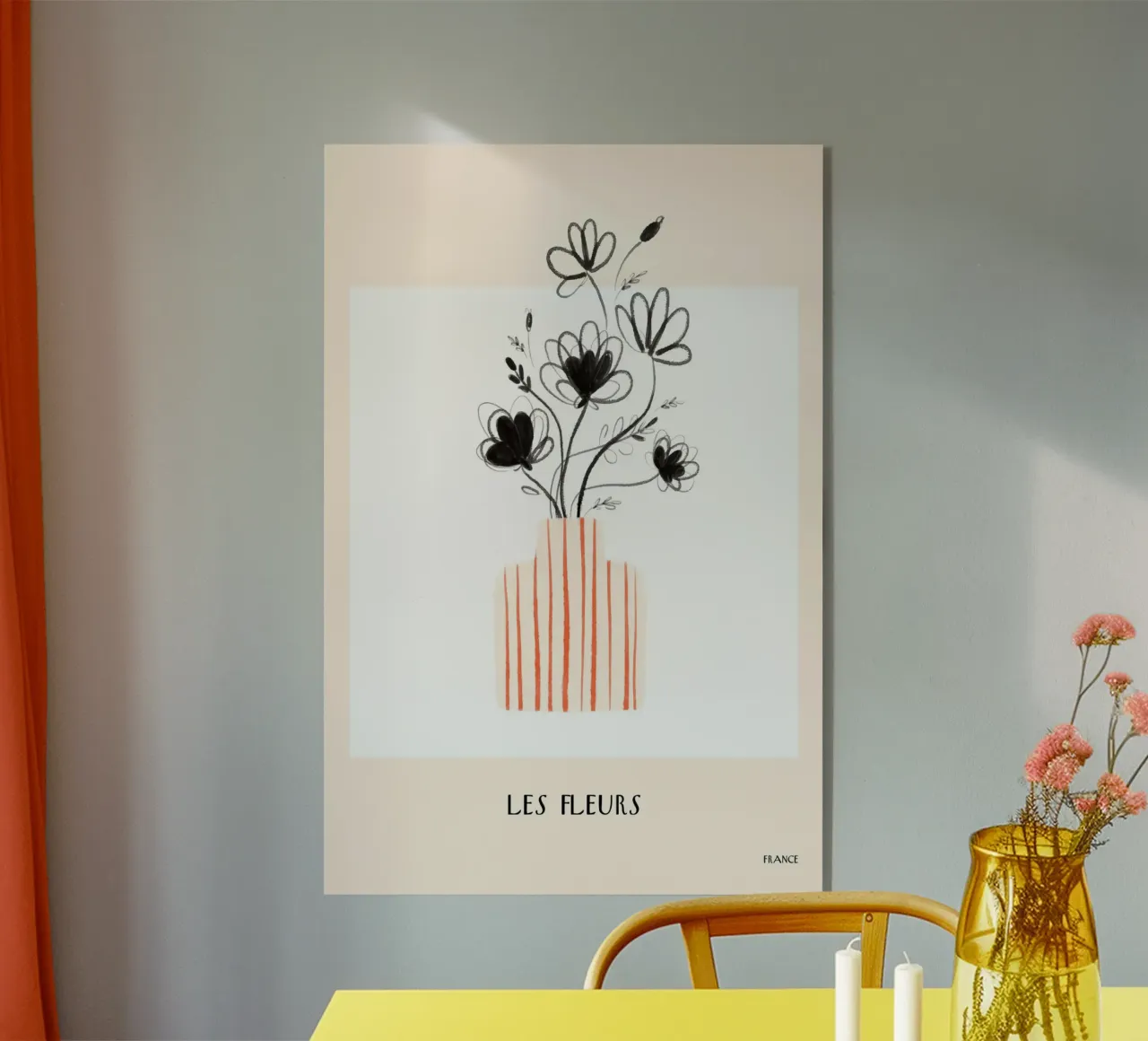 Fleur Graphique plexiglass da treechild