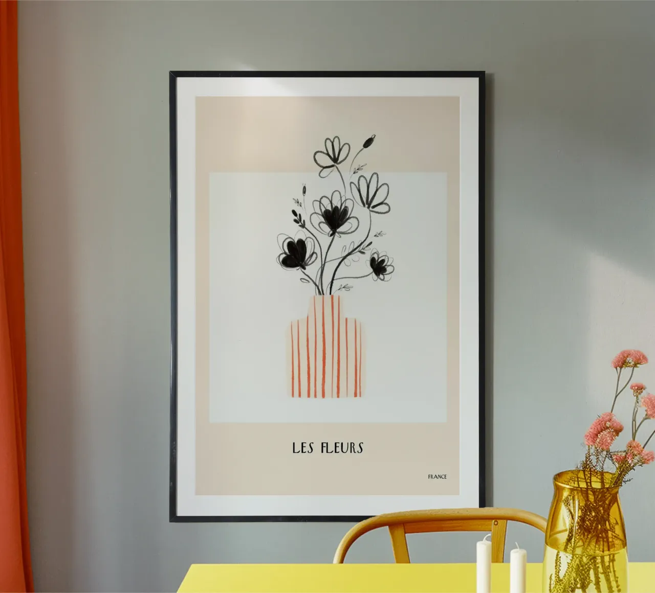 Fleur Graphique poster da treechild