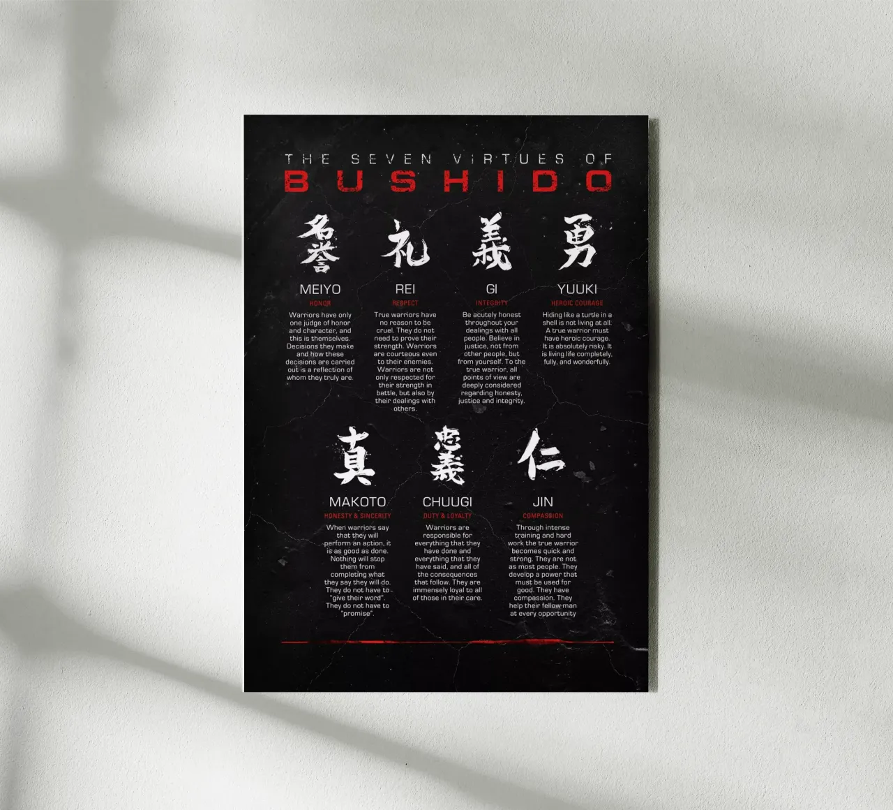 Bushido Code alluminio dibond da nabakumov