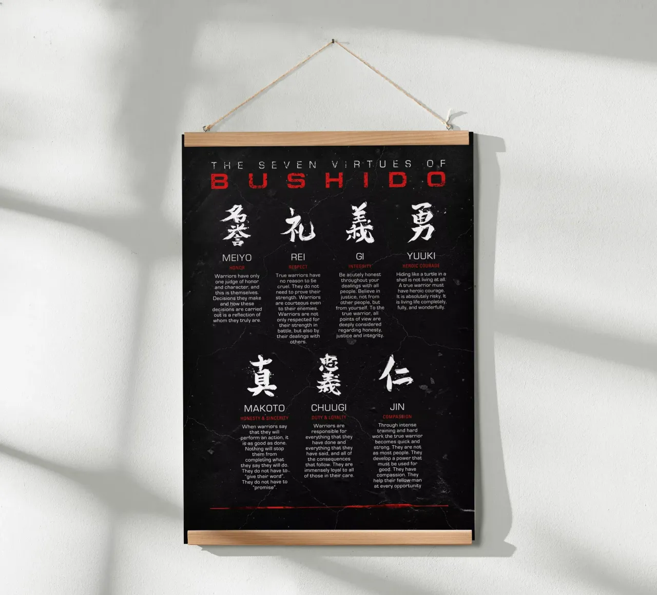 Bushido Code poster van nabakumov