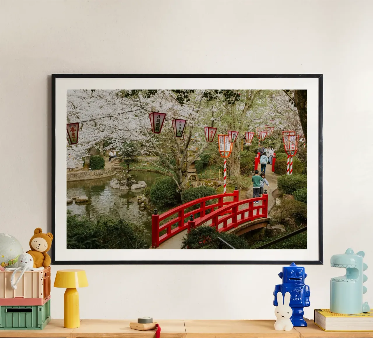 Parco dei ciliegi in fiore a Tottori, Giappone carta hahnemühle da Marcel Bisig