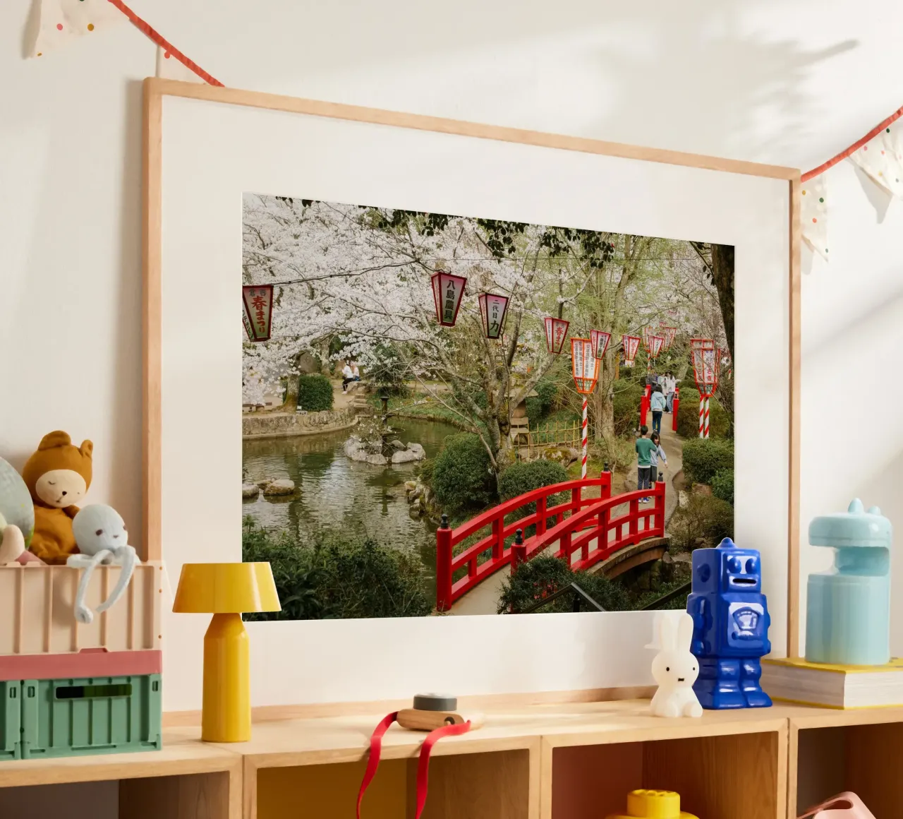 Parco dei ciliegi in fiore a Tottori, Giappone carta hahnemühle da Marcel Bisig