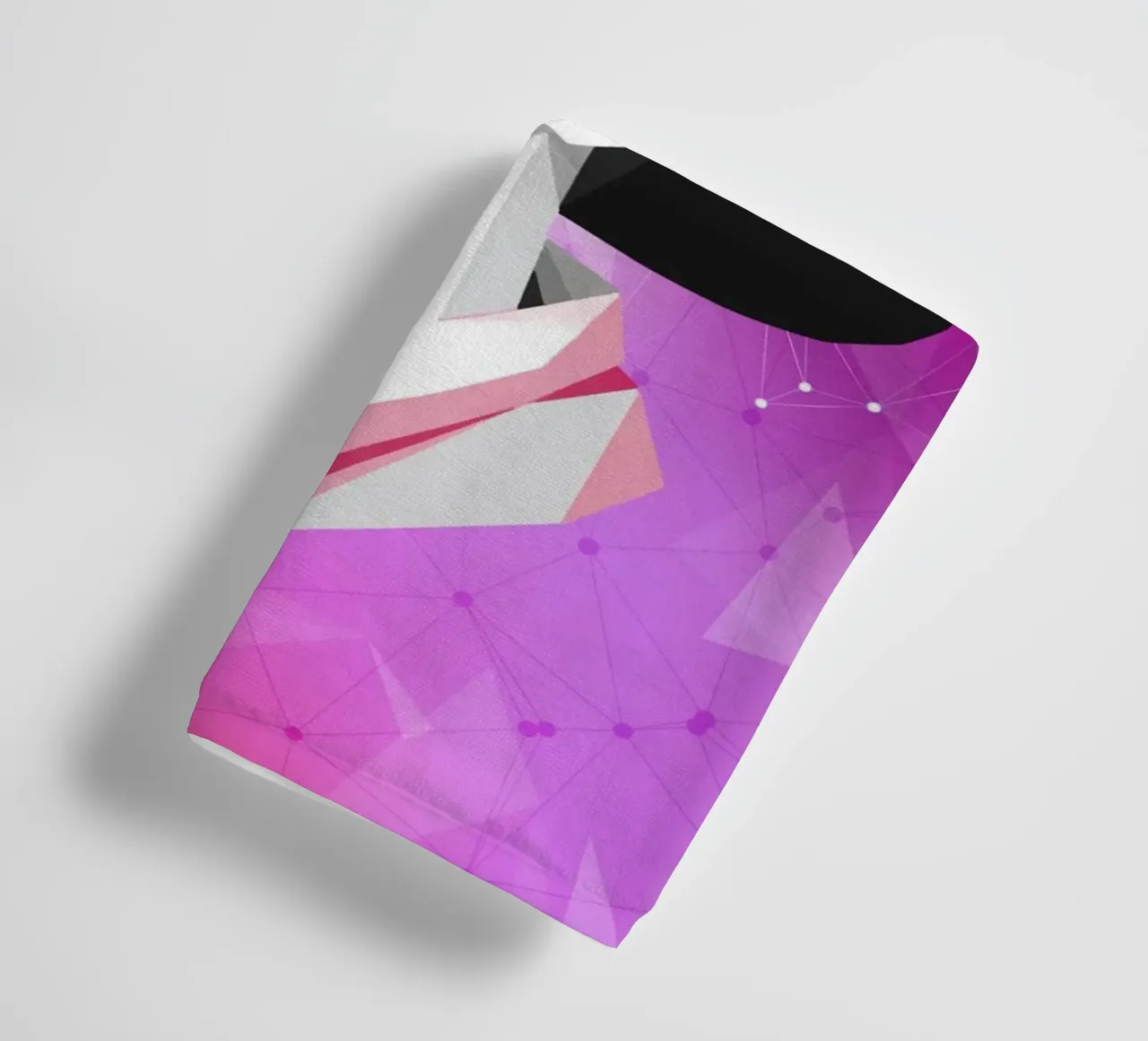 De duivel in Lowpoly badhanddoek van Low Profile