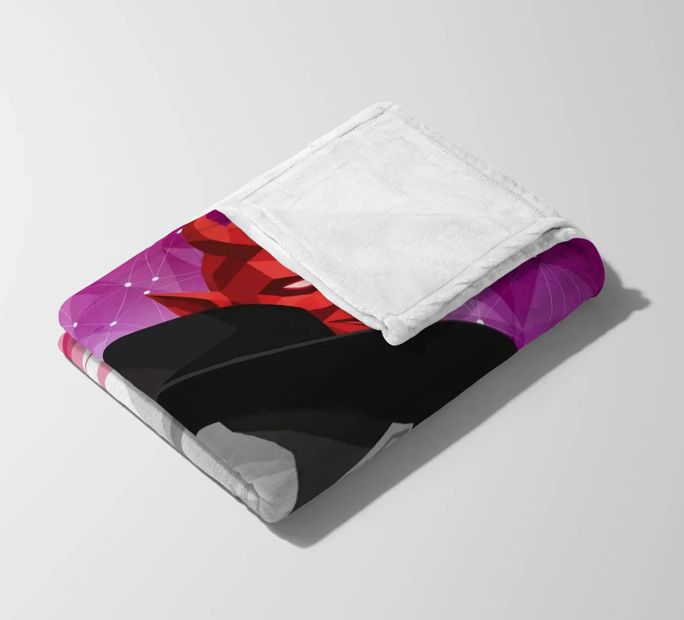 The Devil Within Lowpoly Fleecedecke von Low Profile