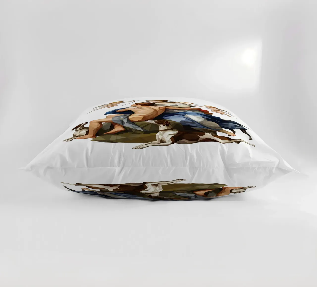Venere e Adone Lowpoly cuscino da Low Profile