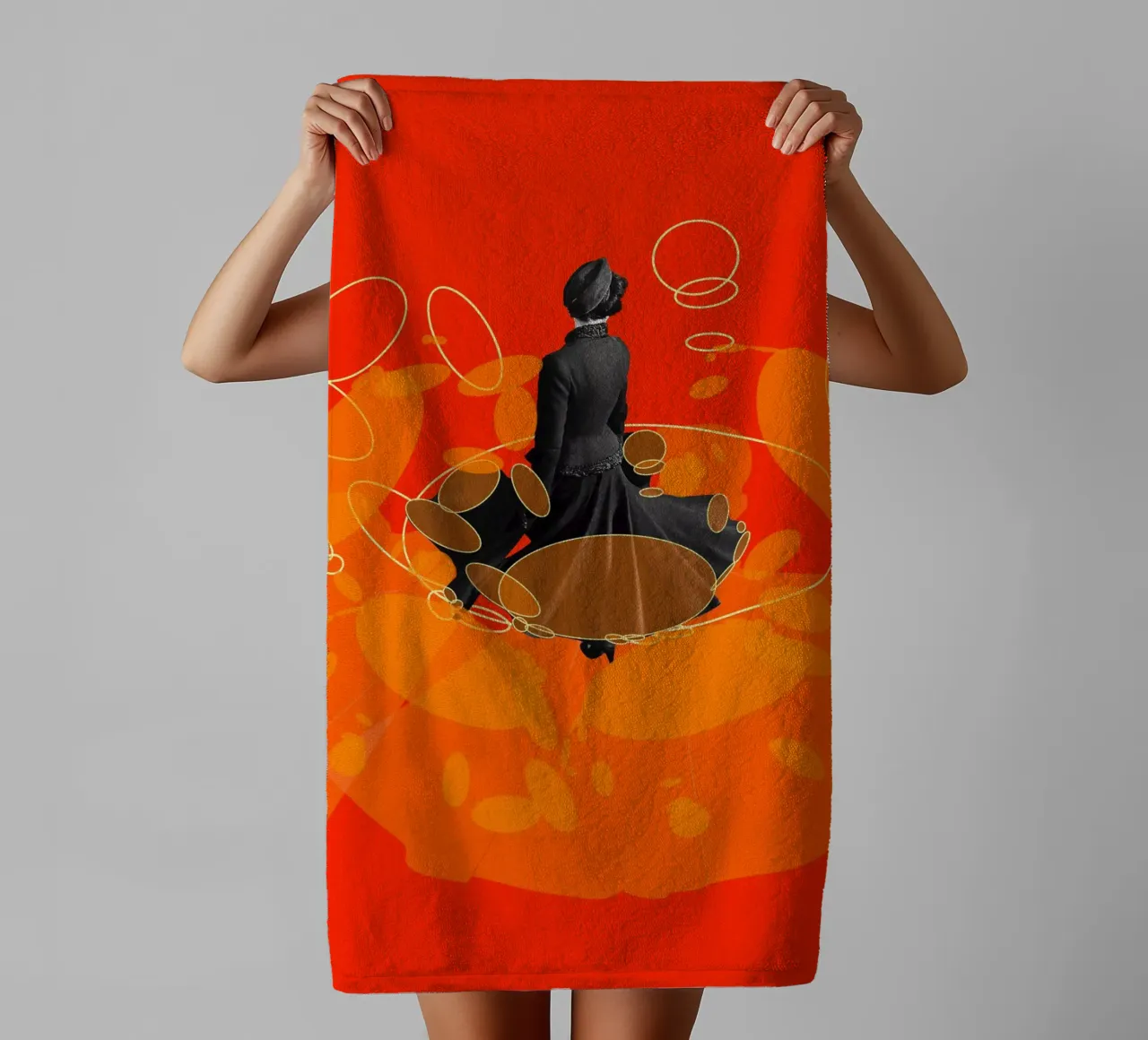 Fashion and Geometry 12 asciugamano da bagno da DesmondBates
