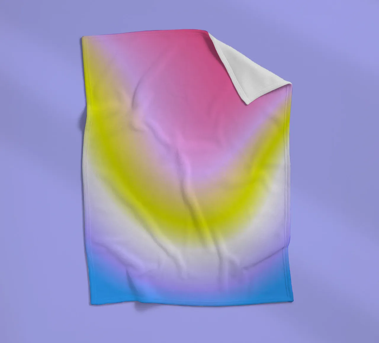 AUTONOMIC fleecedeken van ÂME LIBRE STUDIO