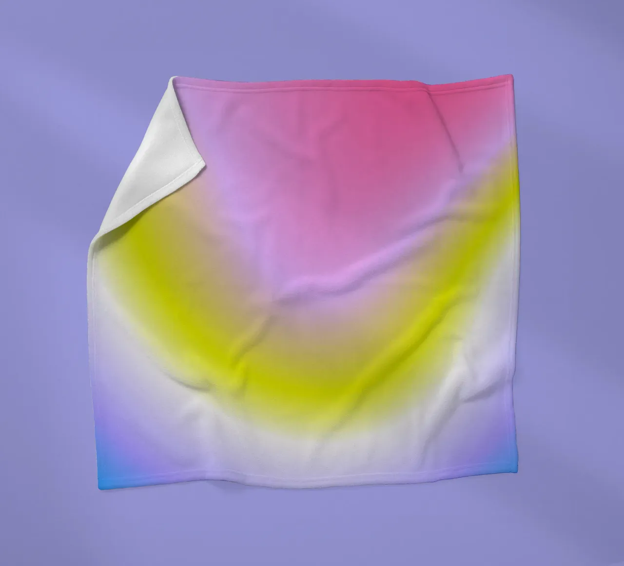 AUTONOMIC fleecedeken van ÂME LIBRE STUDIO