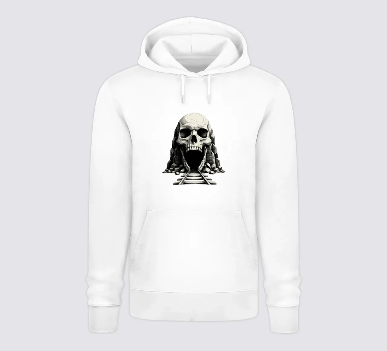Nelle fauci della morte Lowpoly felpa con cappuccio da Low Profile