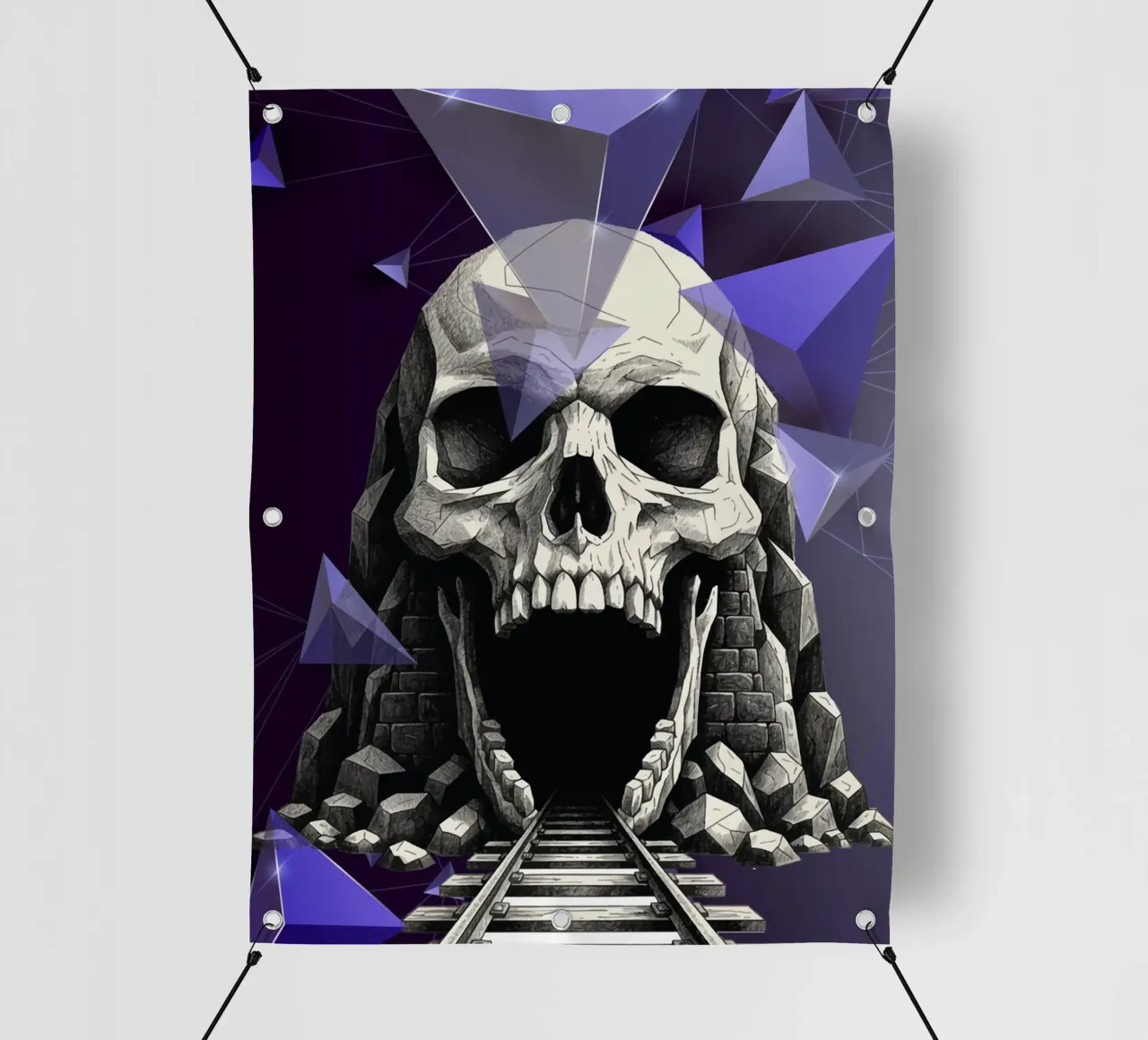 Nelle fauci della morte Lowpoly telo in pvc da Low Profile