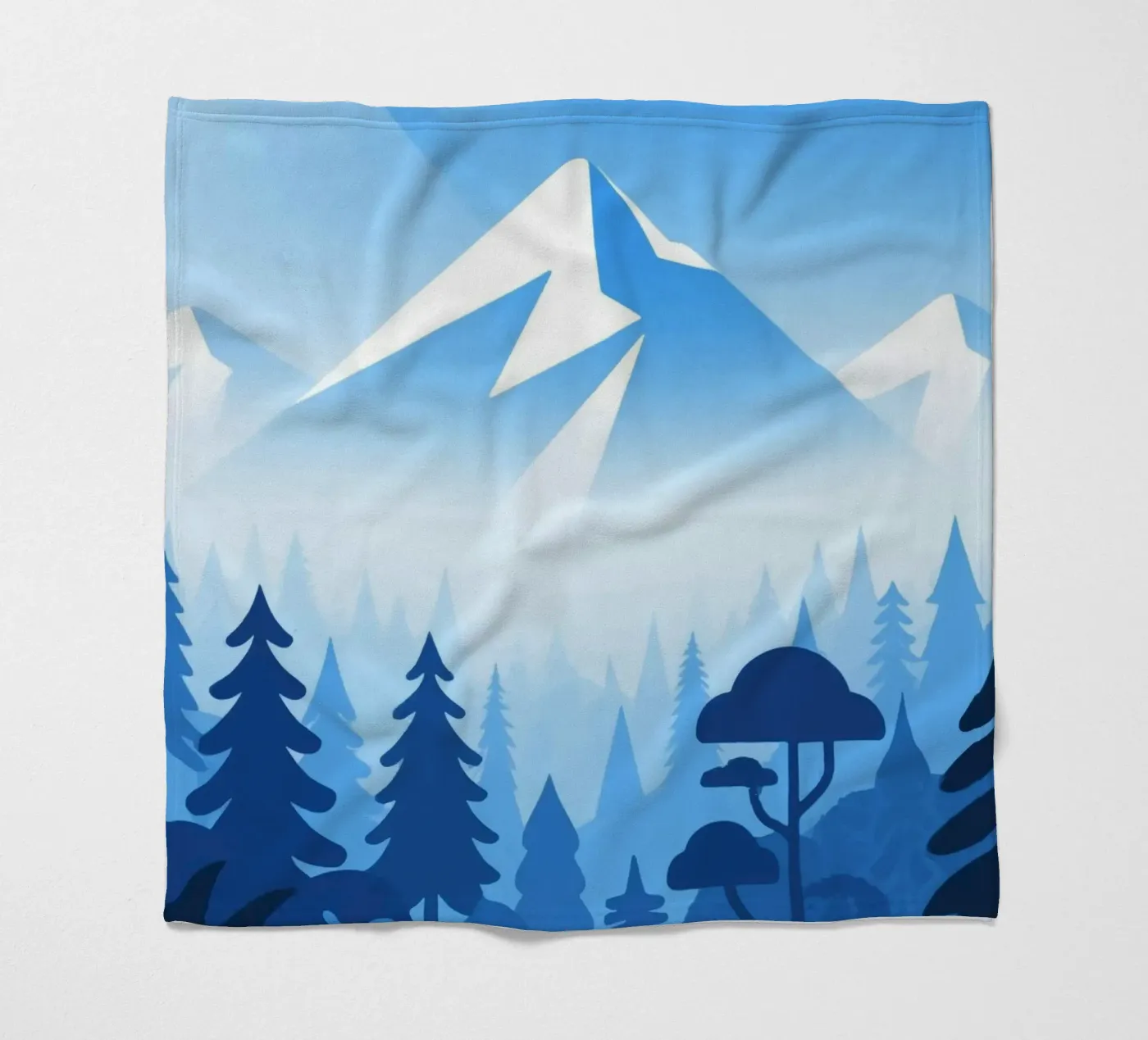 Bergbos fleecedeken van knowledge