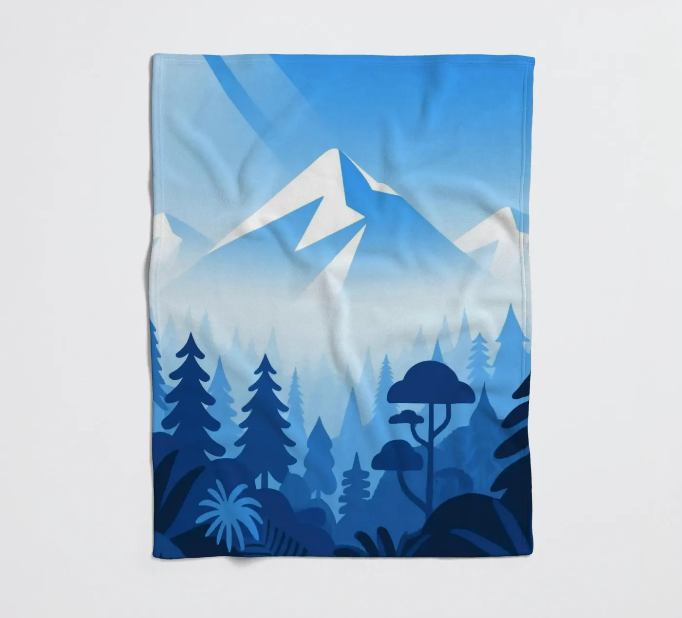 Bergbos fleecedeken van knowledge