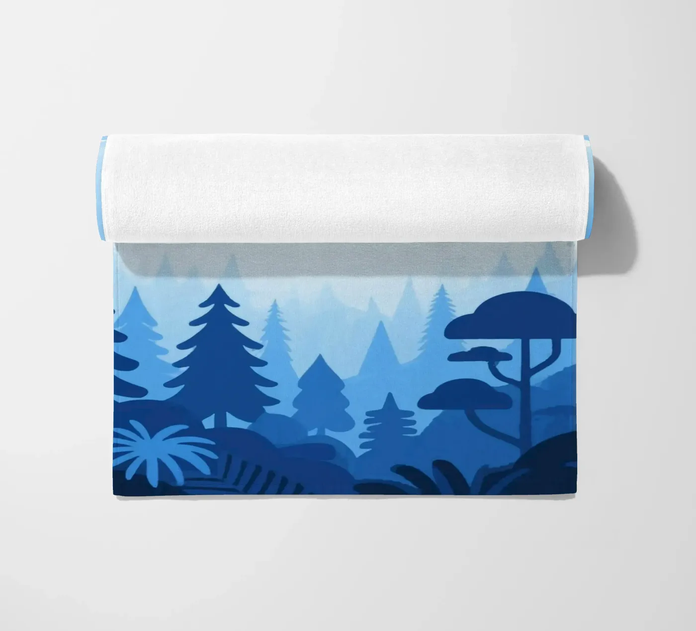 Foresta di montagna telo mare da knowledge