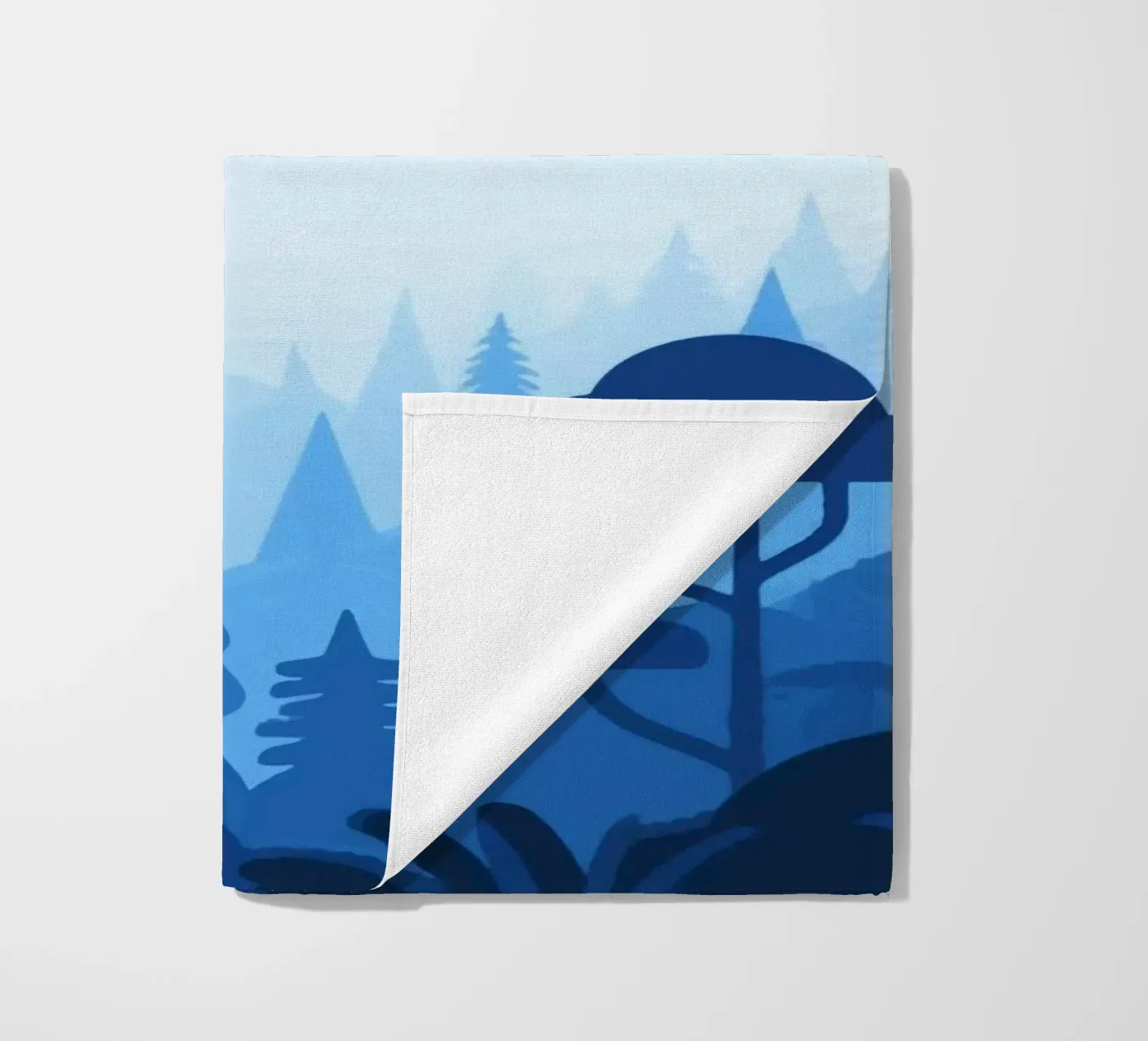 Foresta di montagna telo mare da knowledge