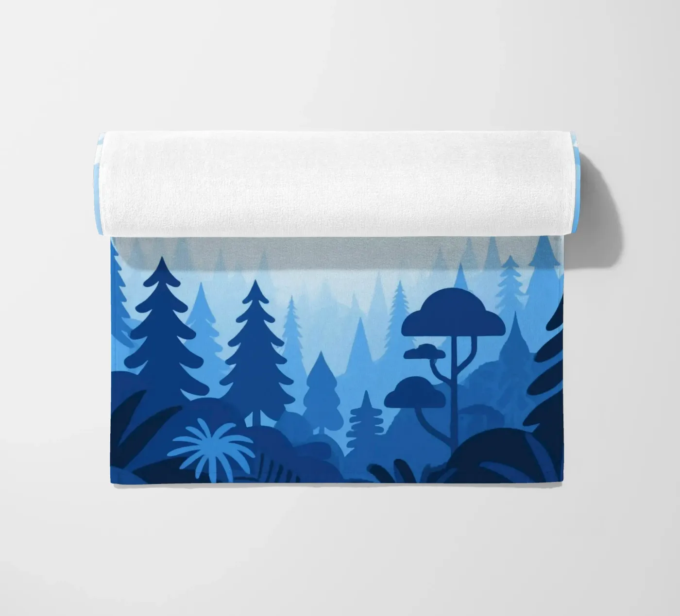 Foresta di montagna telo mare da knowledge