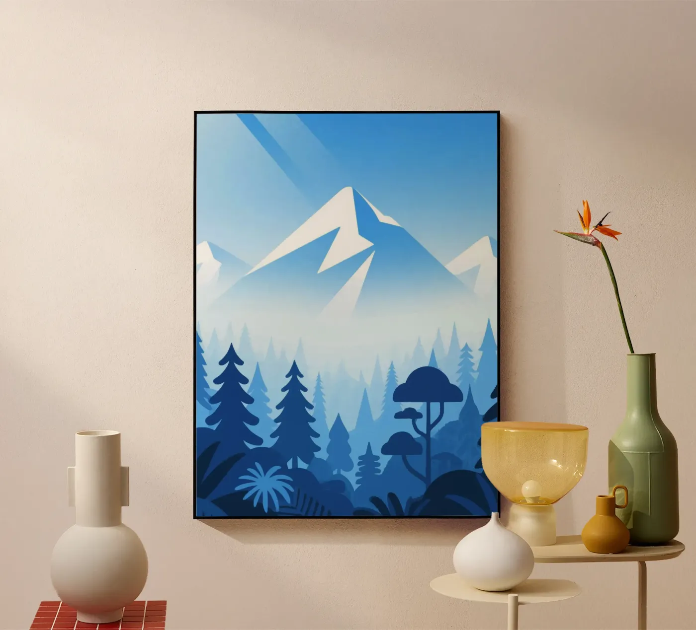 Foresta di montagna plexiglass da knowledge