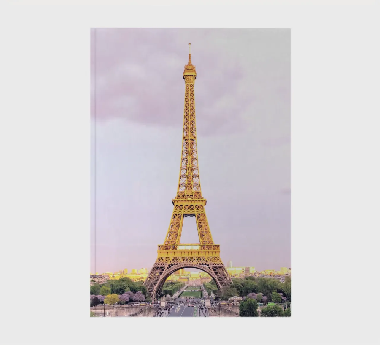 Eiffel Tower Paris notebook by IamHomeStudio