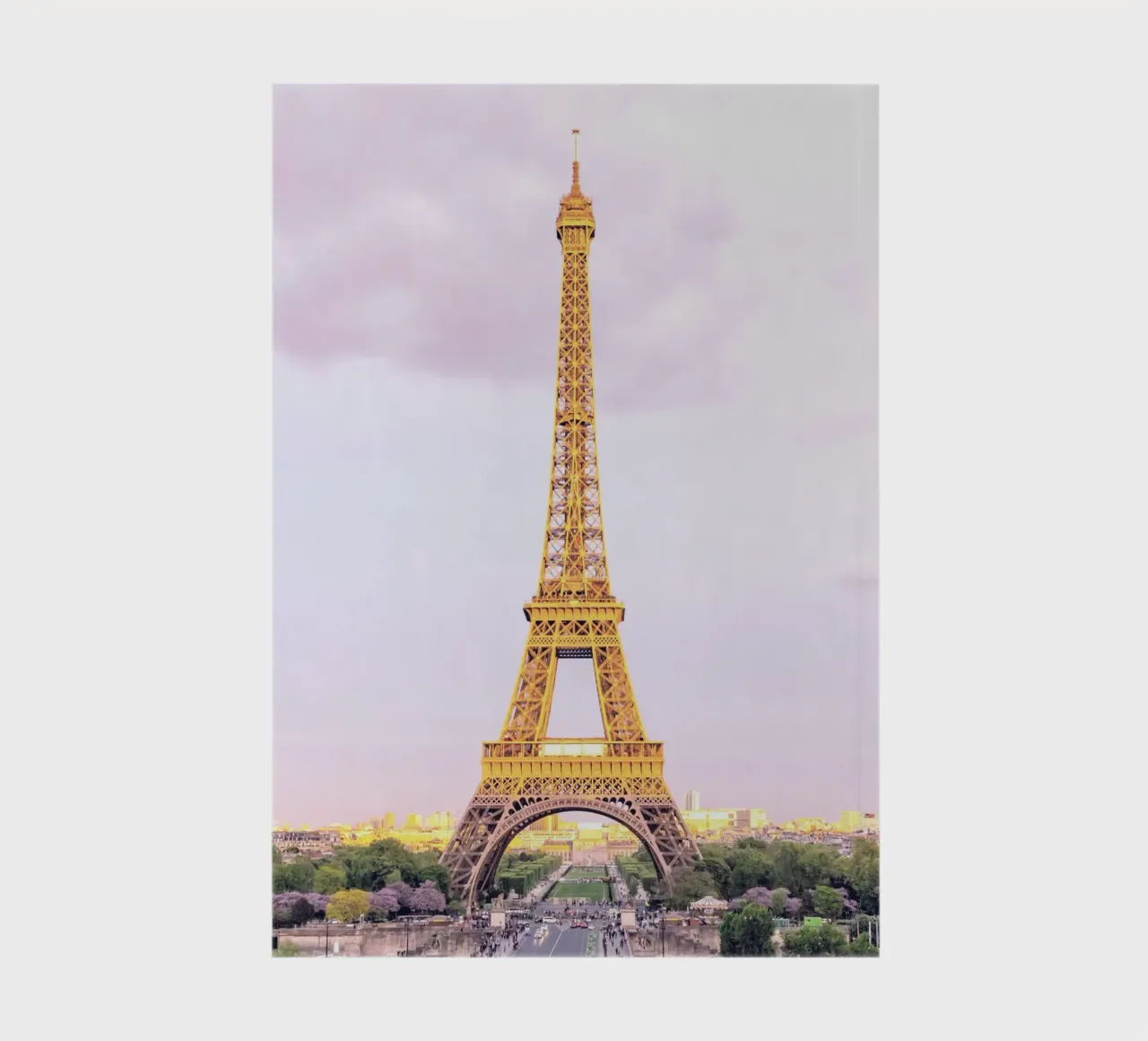 Eiffel Tower Paris notebook by IamHomeStudio