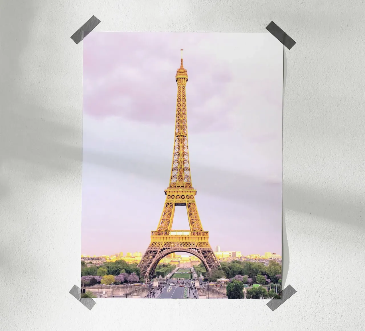 Torre Eiffel Parigi carta hahnemühle da IamHomeStudio