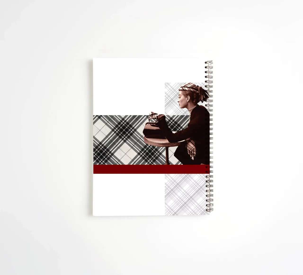 Fashion and Geometry 13 spiral notebook by DesmondBates