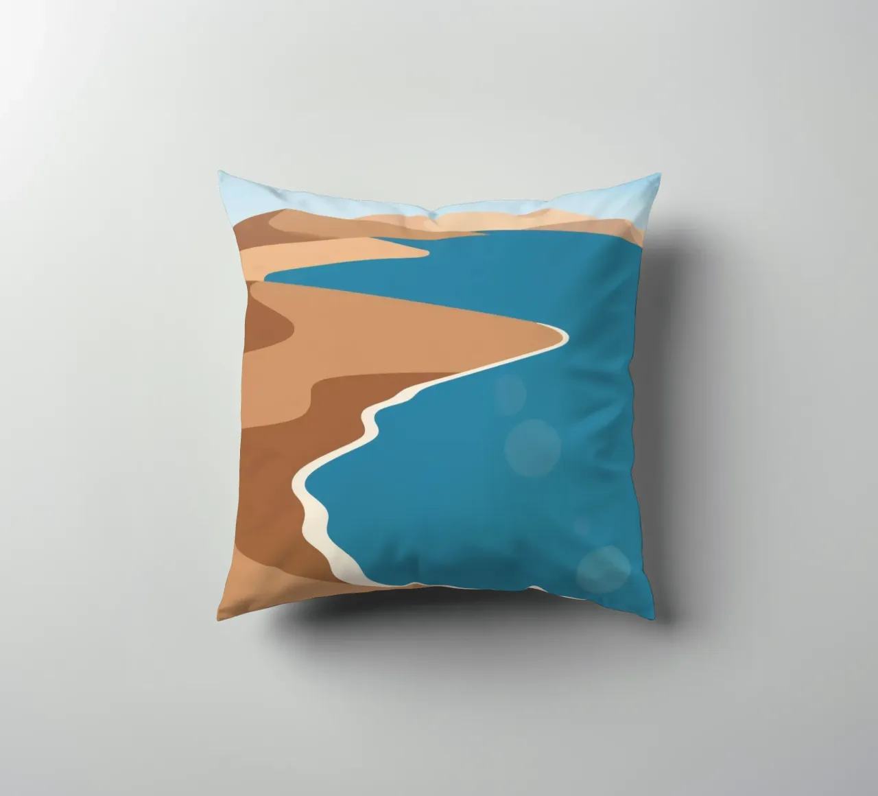 Spiaggia di sabbia cuscino da knowledge