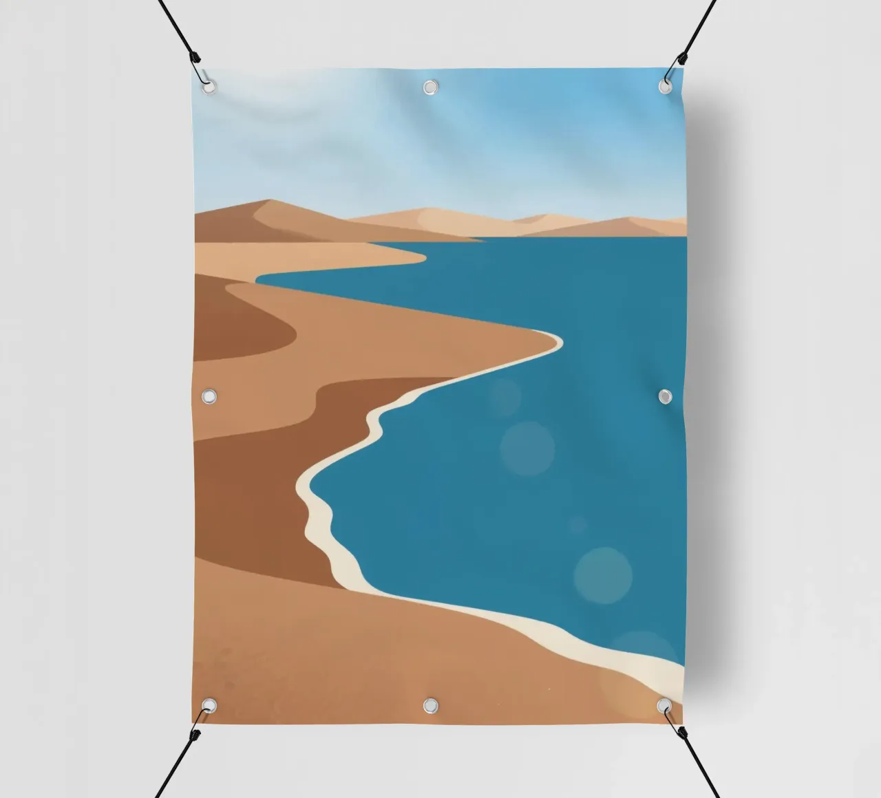 Spiaggia di sabbia telo in pvc da knowledge
