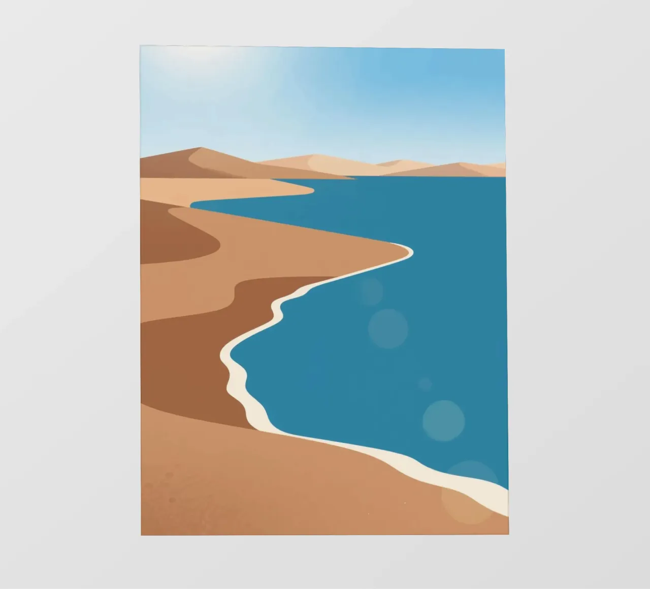 Spiaggia di sabbia telo in pvc da knowledge