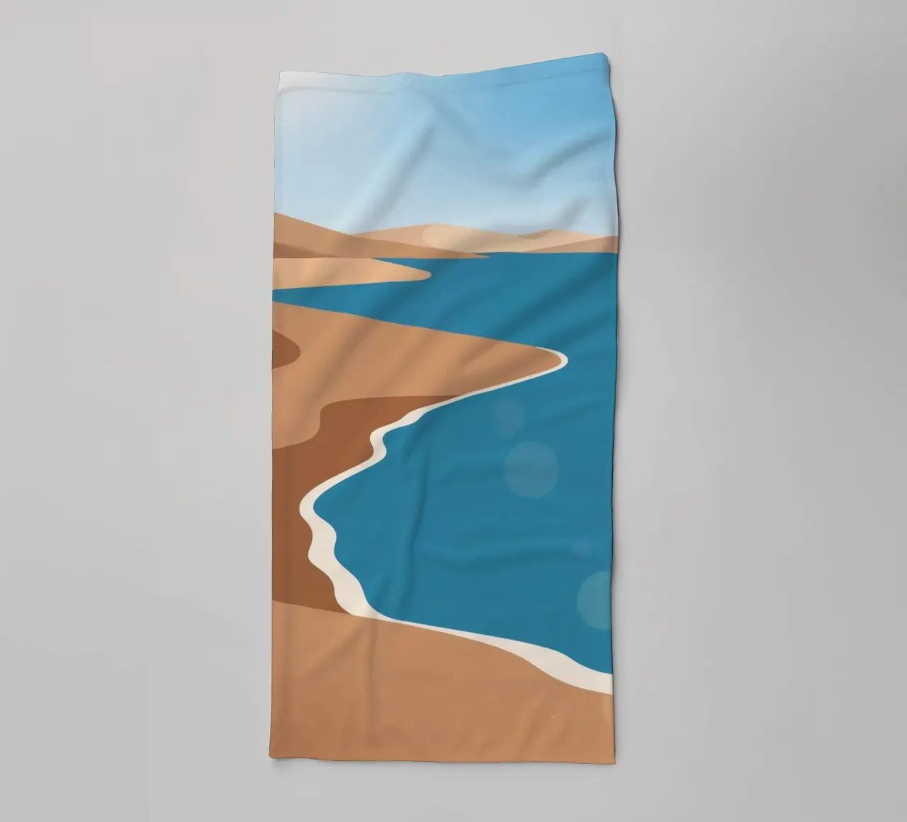 Spiaggia di sabbia asciugamano da bagno da knowledge
