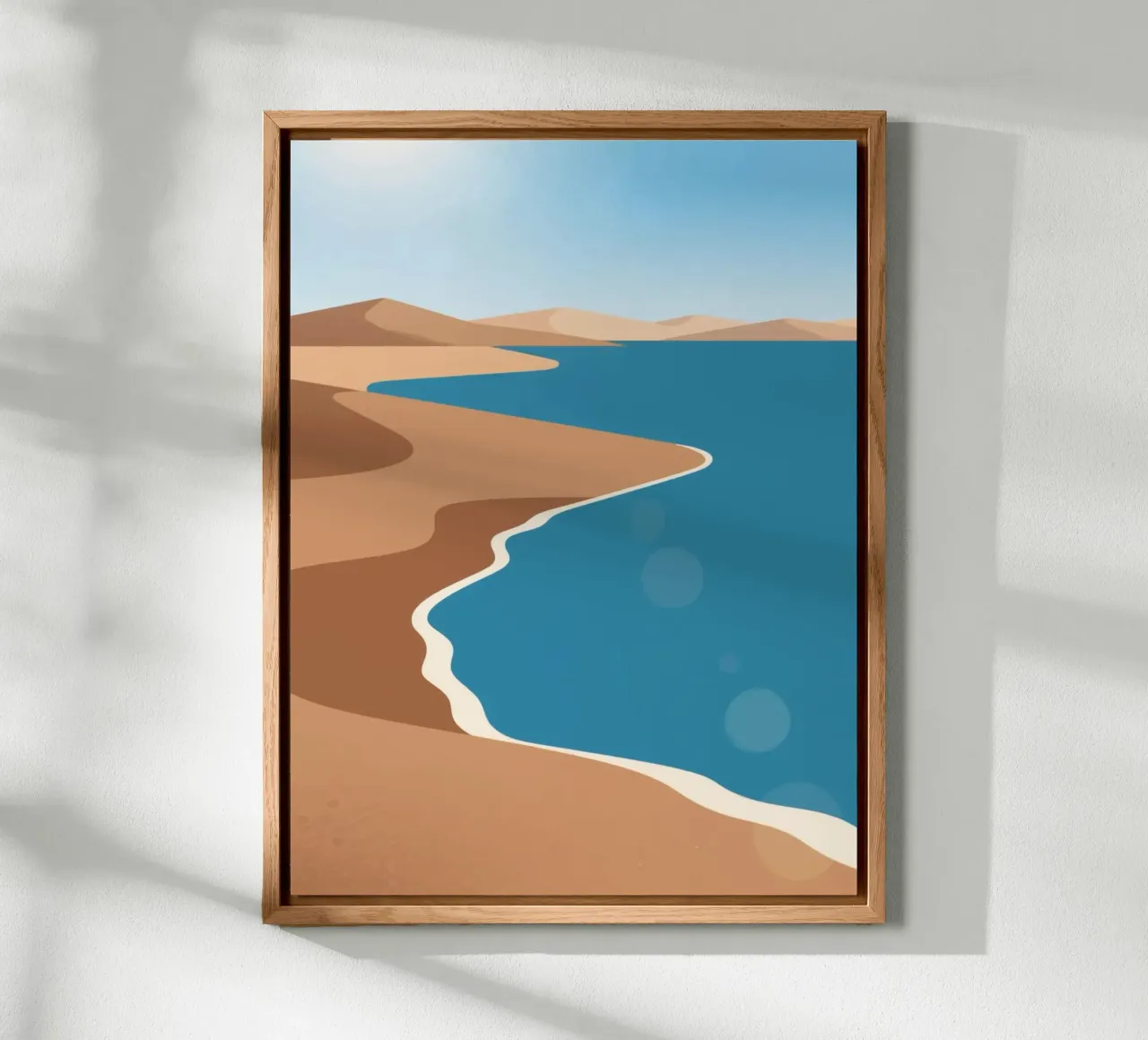 Spiaggia di sabbia alluminio dibond da knowledge