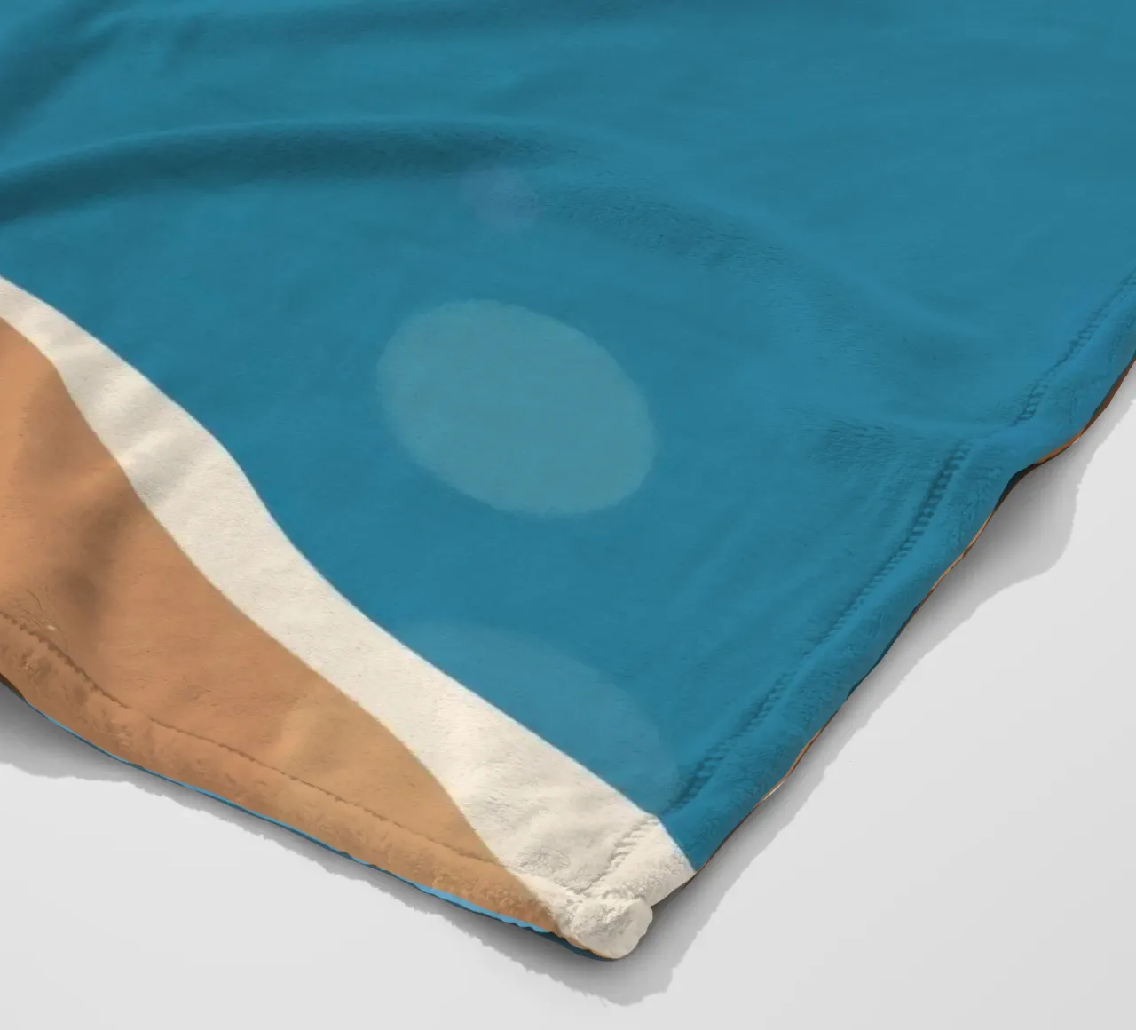 Spiaggia di sabbia coperta in pile da knowledge