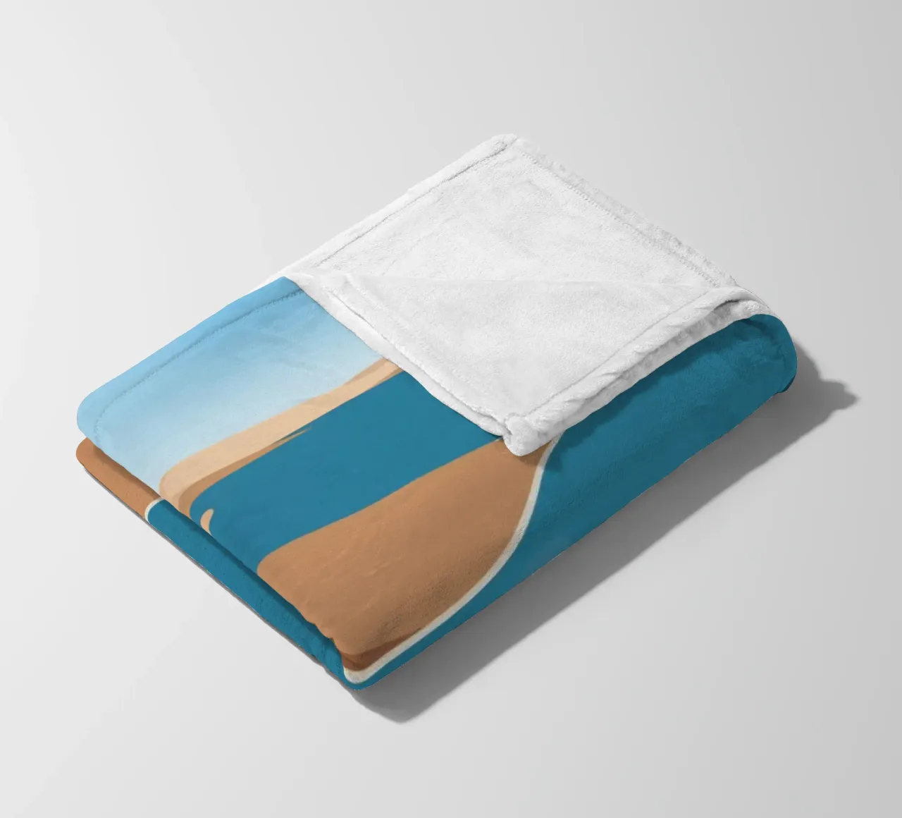 Spiaggia di sabbia coperta in pile da knowledge