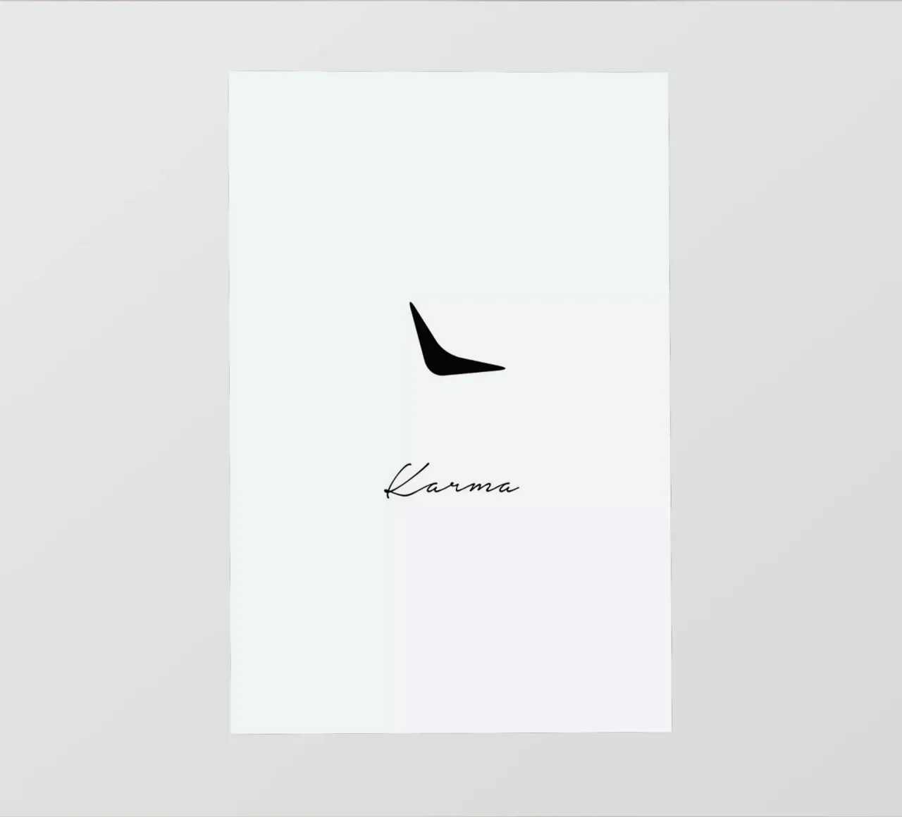 Karma pellicola backlit da Trabolt Design