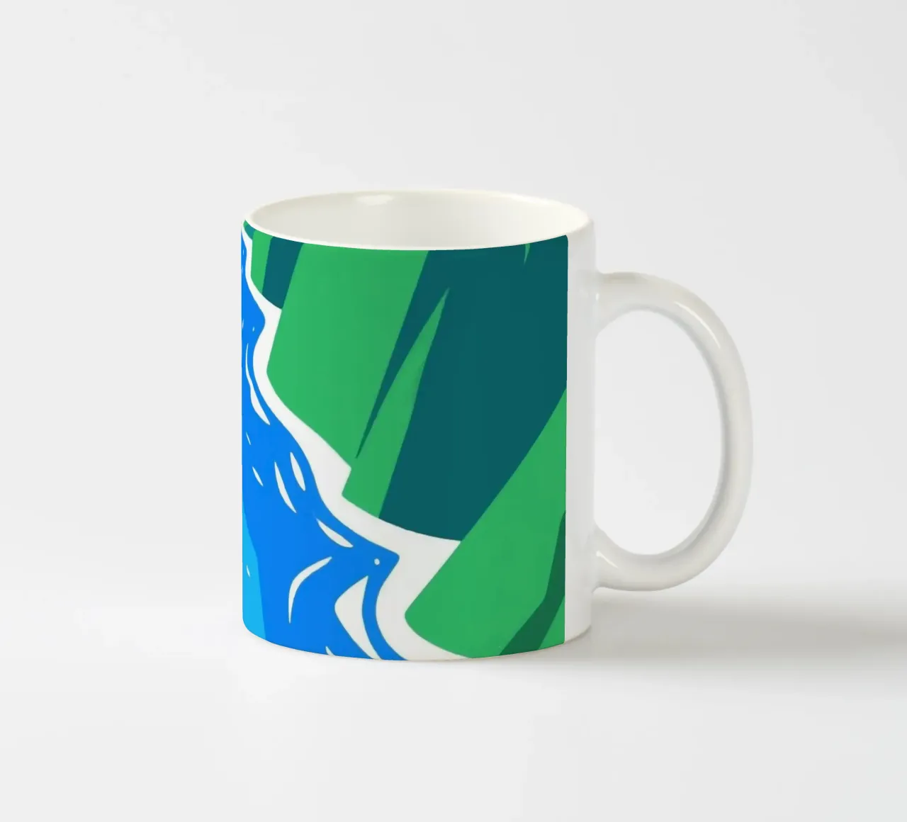 Scogliera dell'oceano tazza in ceramica da knowledge