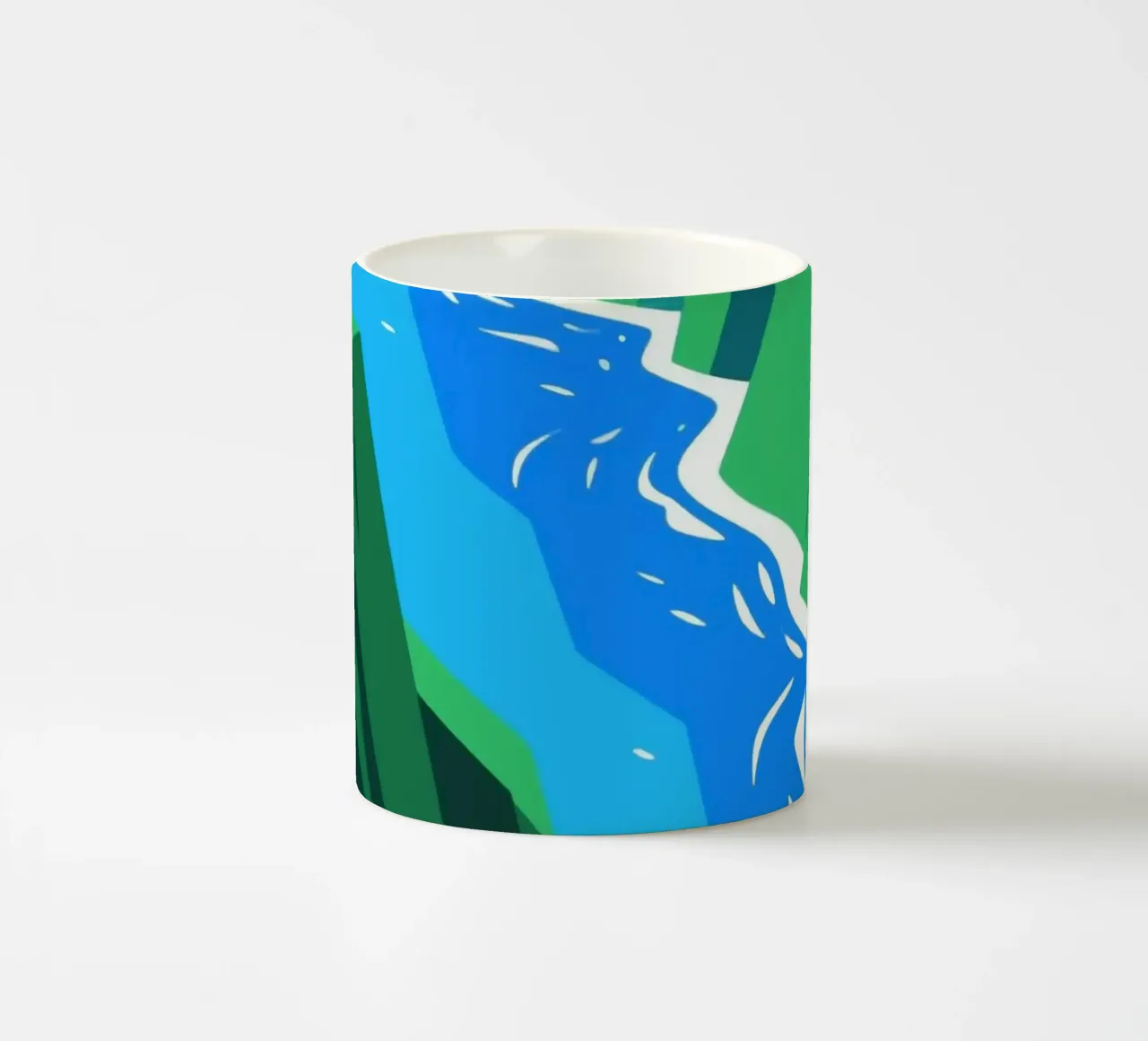 Scogliera dell'oceano tazza in ceramica da knowledge