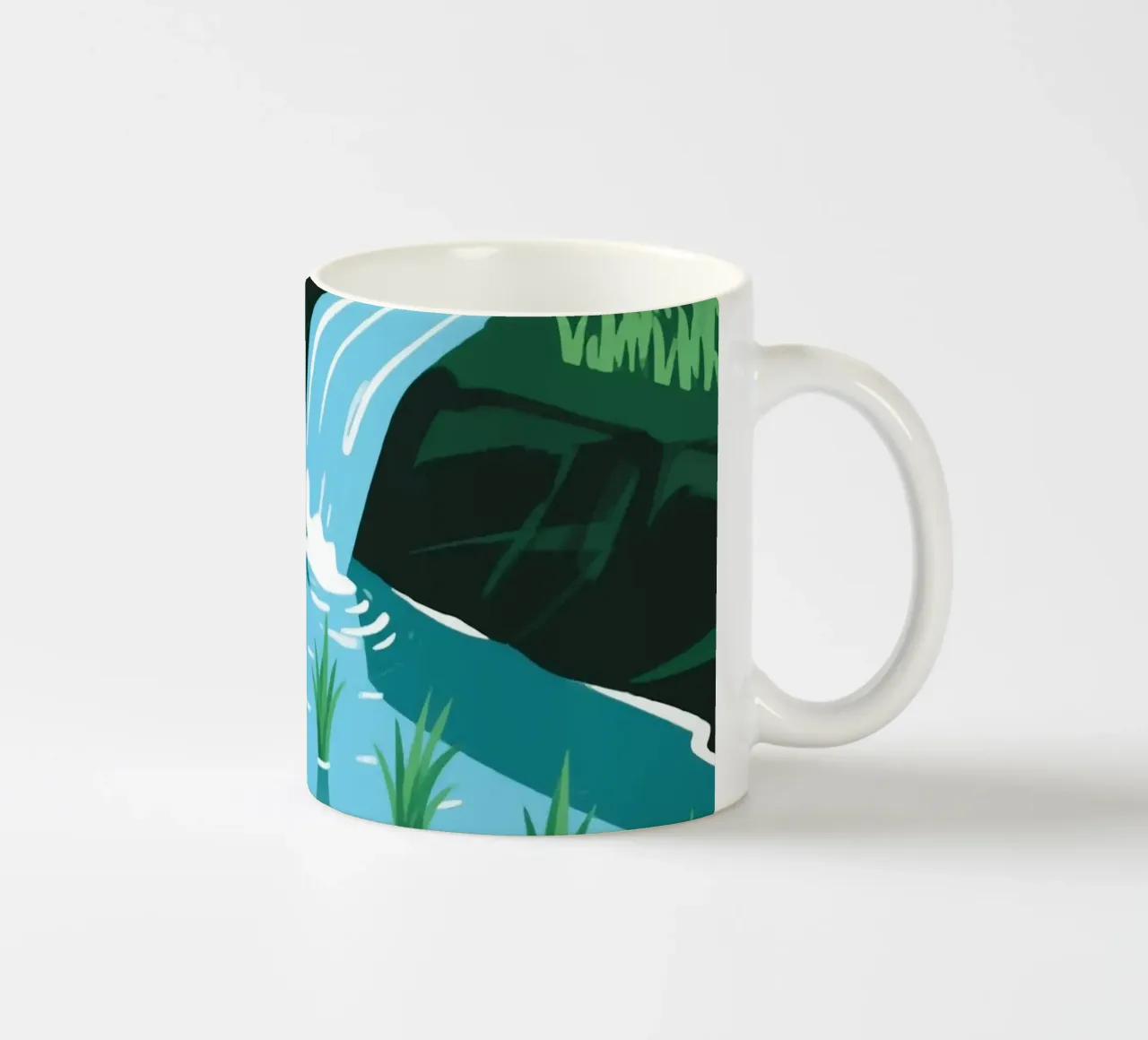 Irrigazione delle risaie tazza in ceramica da knowledge