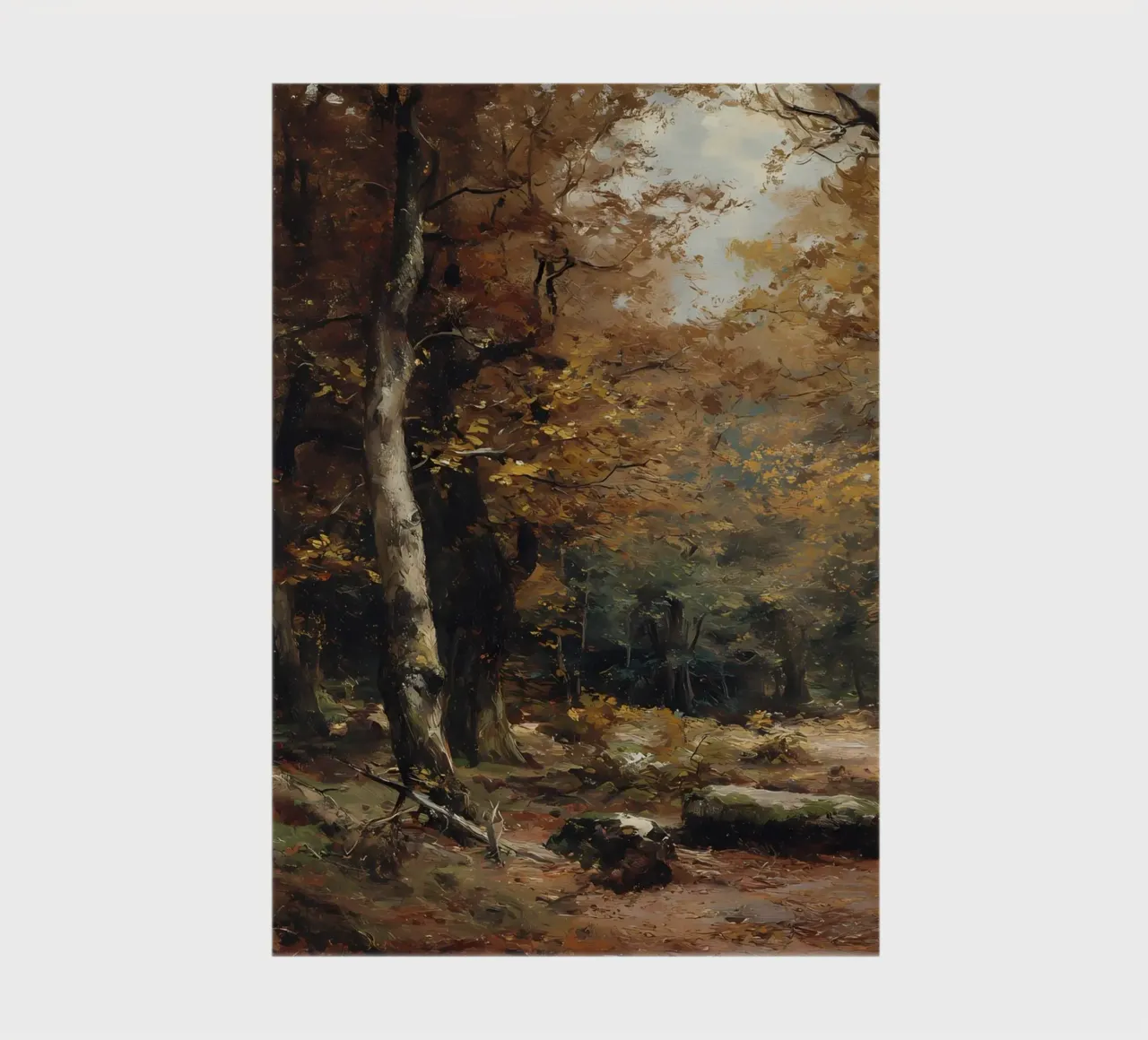 Foresta d'autunno diario da IamHomeStudio