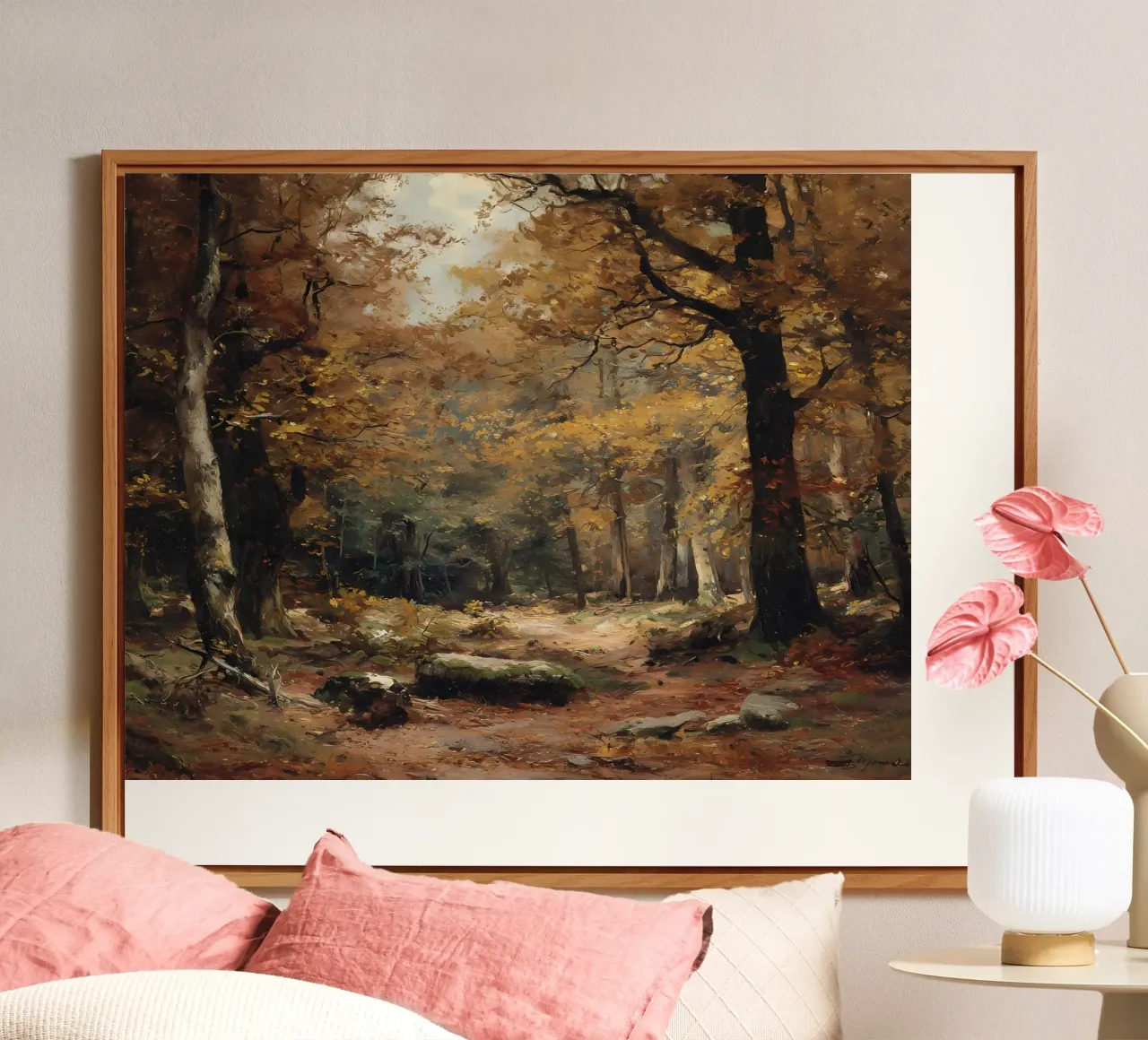 Foresta d'autunno pannello forex da IamHomeStudio