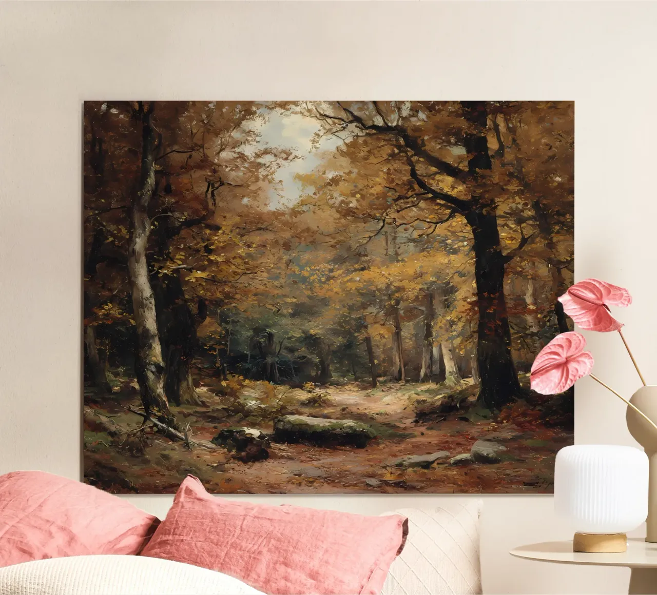 Foresta d'autunno carta hahnemühle da IamHomeStudio