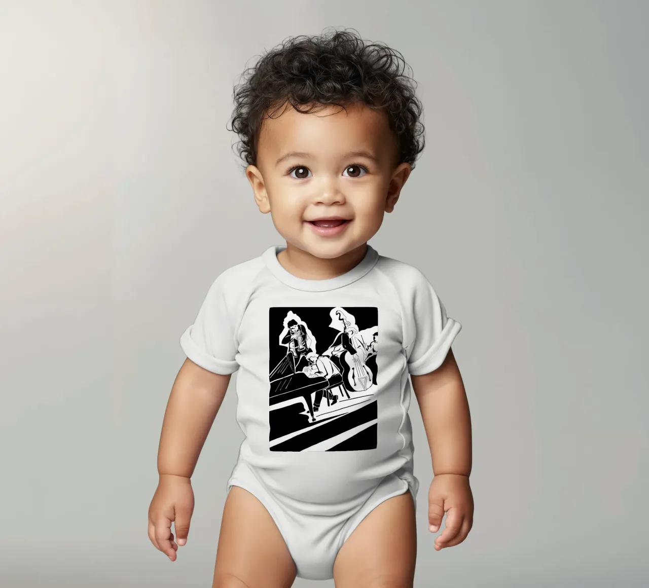 quartet de jazz body bébé de Massimo Frascogna