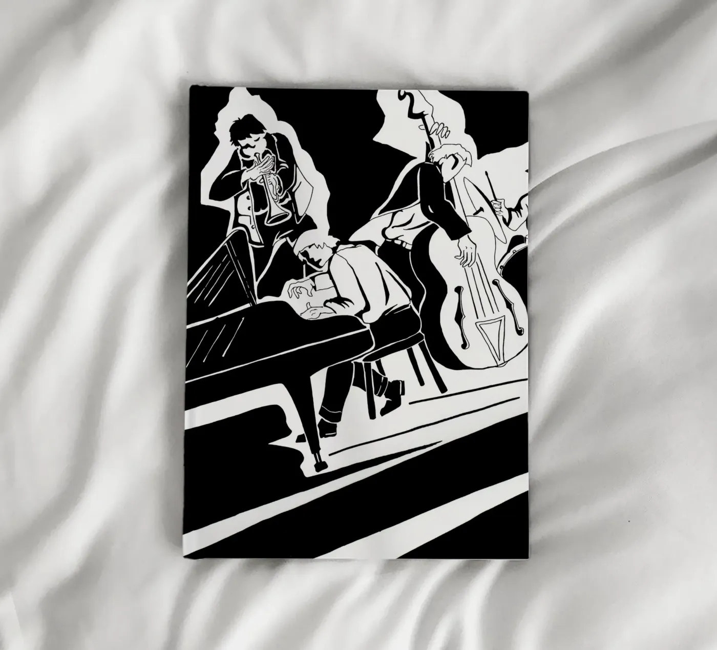 jazz quartet notebook by Massimo Frascogna