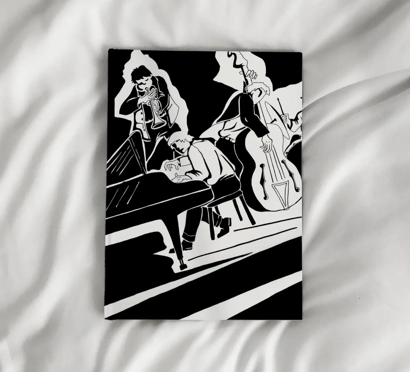 jazz quartet notebook by Massimo Frascogna