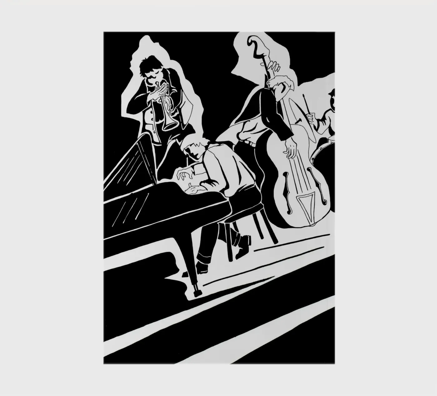 jazz quartet notebook by Massimo Frascogna