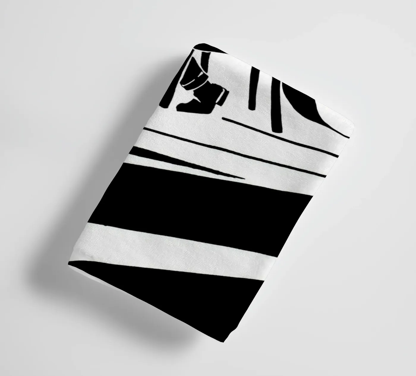 jazz quartet towel by Massimo Frascogna