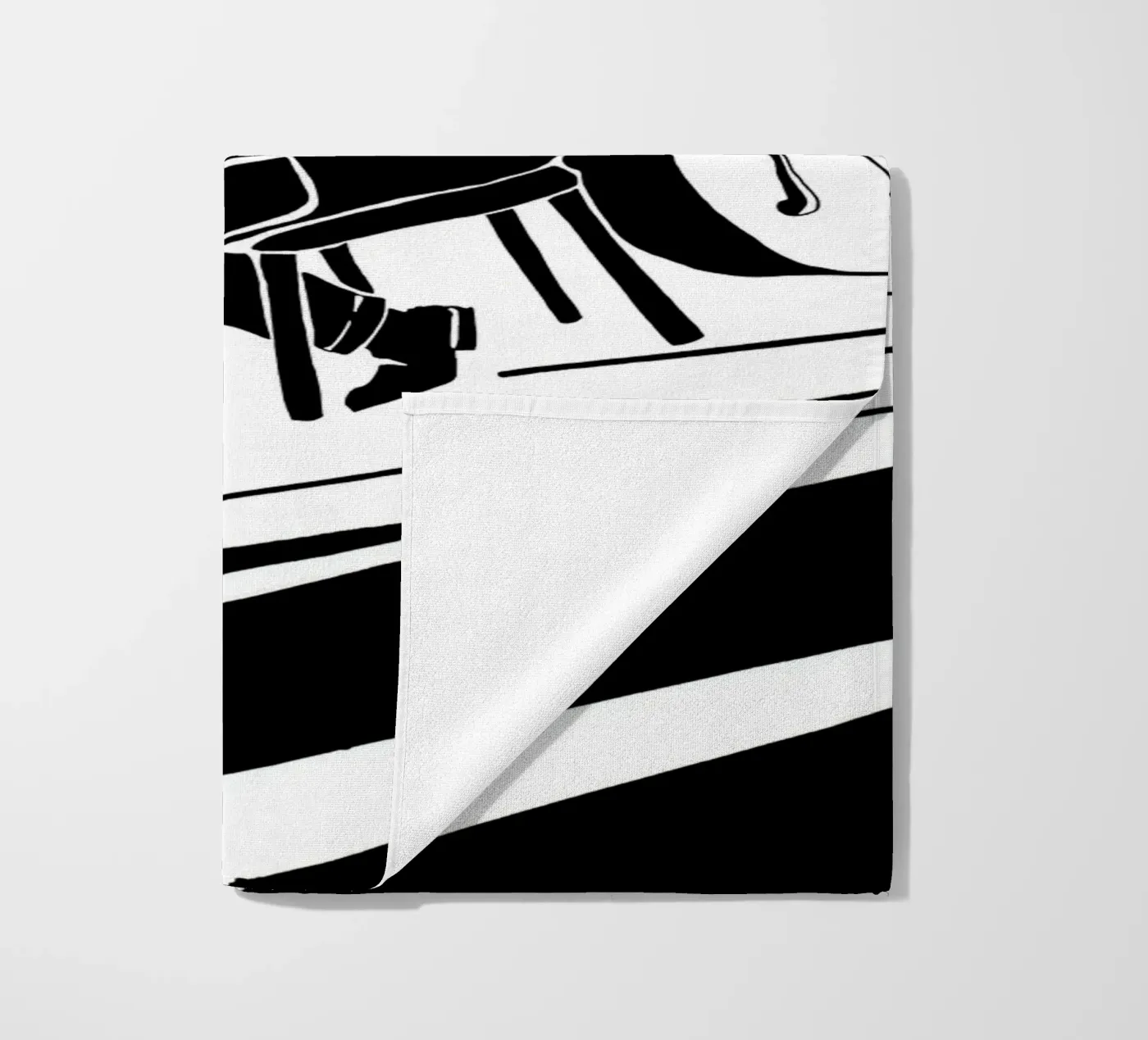 jazzkwartet strandhanddoek van Massimo Frascogna